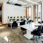 A business office building drawing A business office building drawing